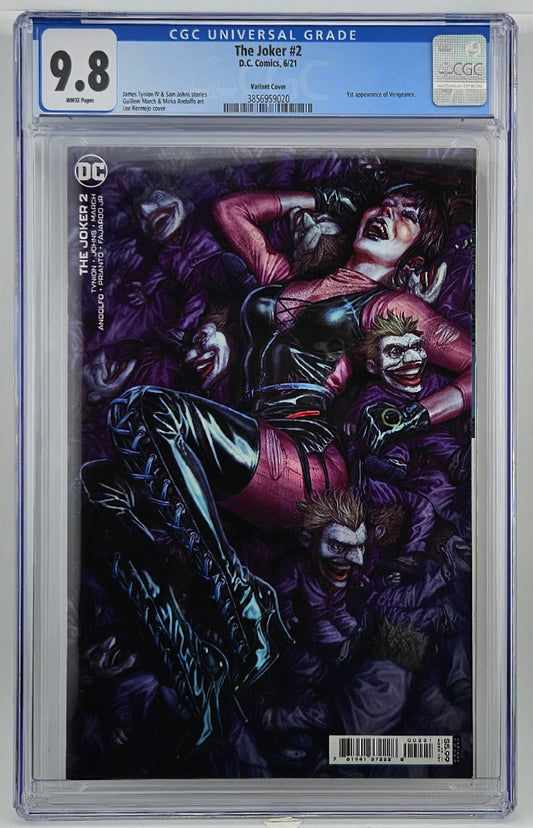 CGC 9.8 The Joker #2 - Bermejo