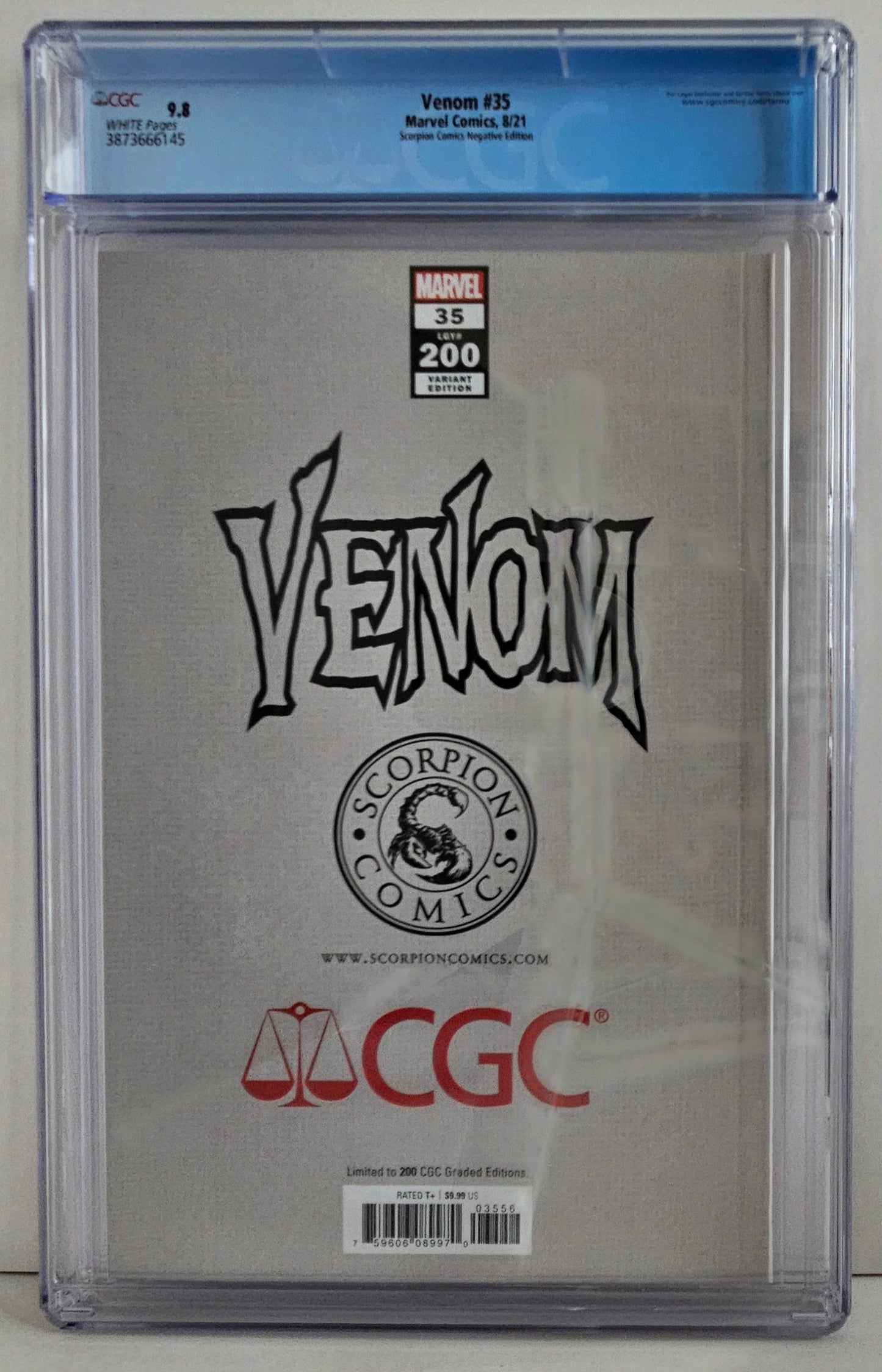 CGC 9.8 Venom #35 102/200 Dell'Otto