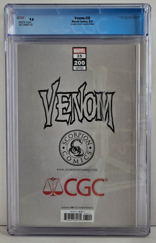 CGC 9.8 Venom #35 102/200 Dell'Otto