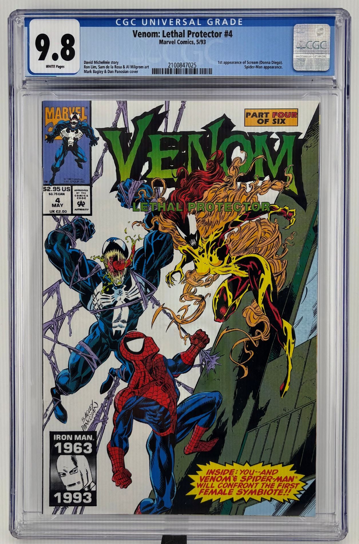 CGC 9.8 Venom: Lethal Protector #4