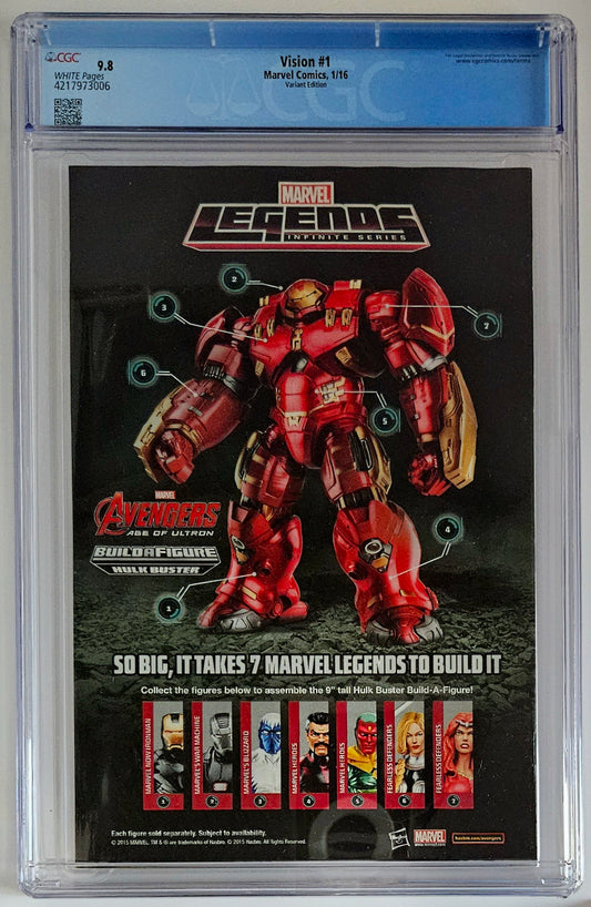 CGC 9.8 Vision #1 Hip Hop Variant