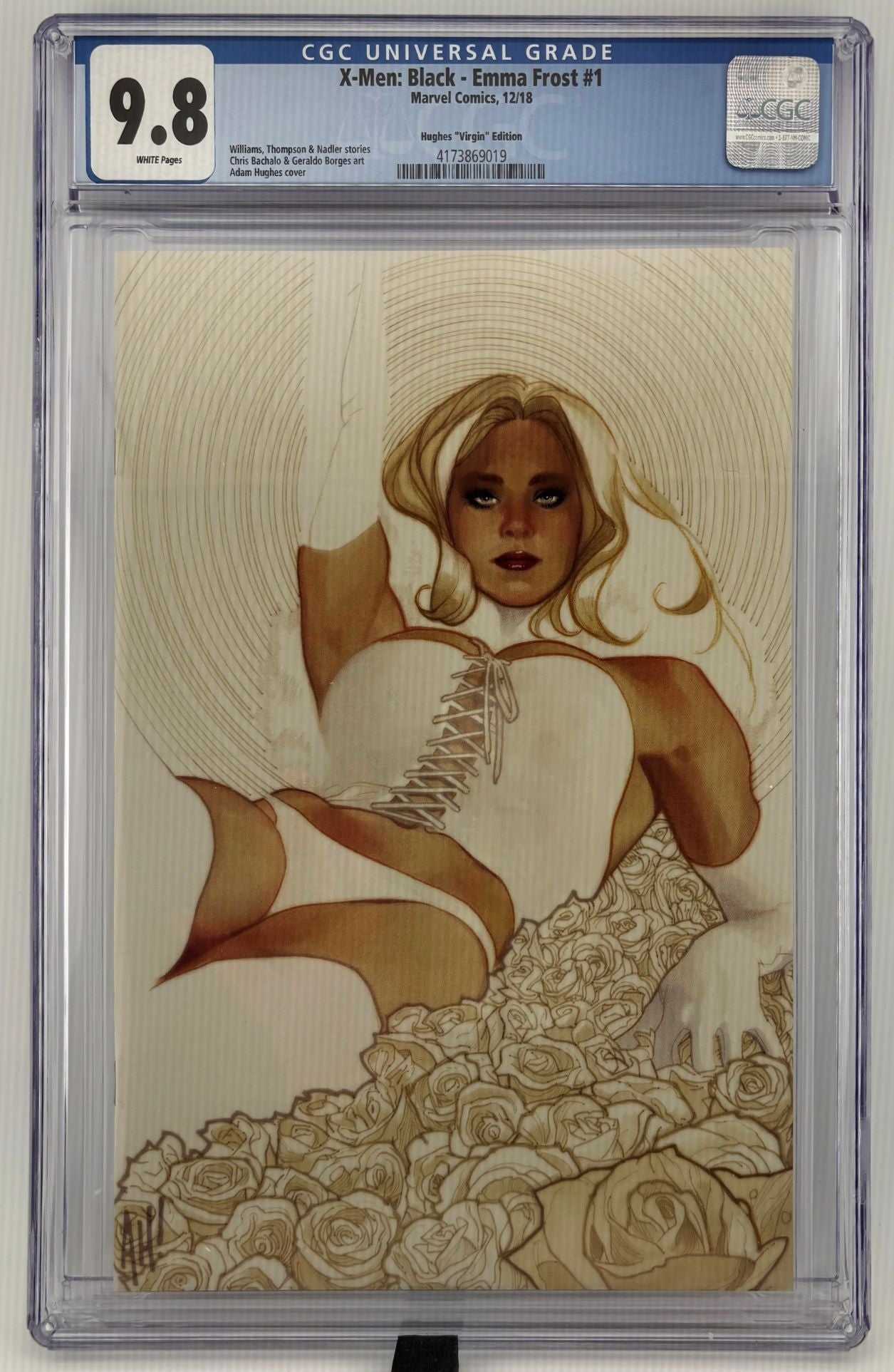 CGC 9.8 X-Men: Black - Emma Frost #1