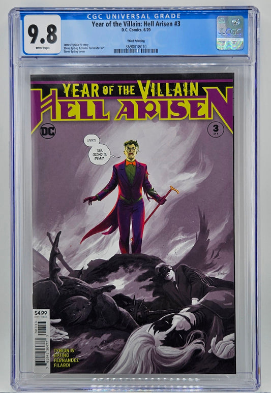 CGC 9.8 Year of the Villian: Hell Arisen #3 - 3rd Printing