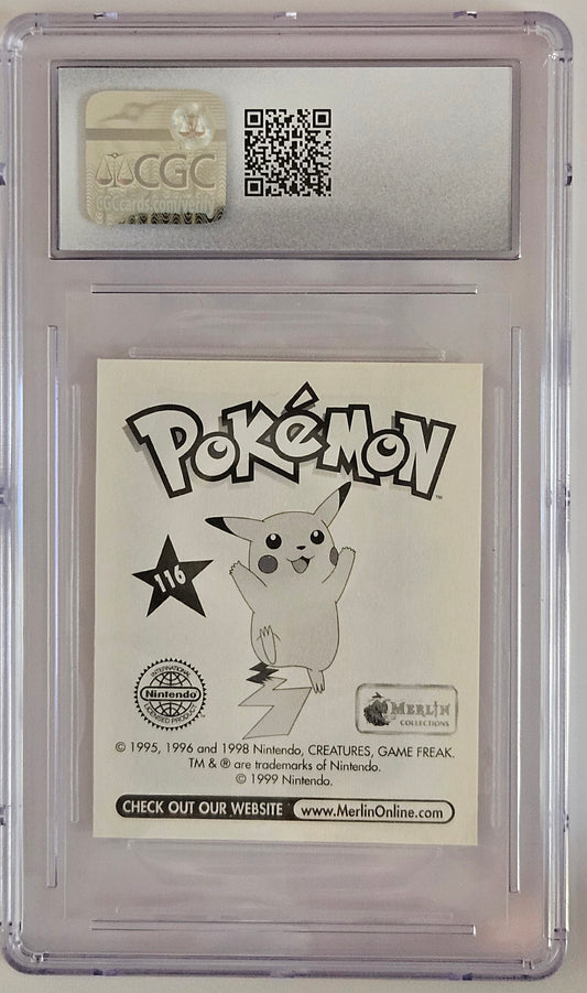 CGC 9 Horsea - Pokemon Merlin - 1998