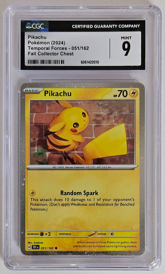 CGC 9 Pikachu Pokemon 2024