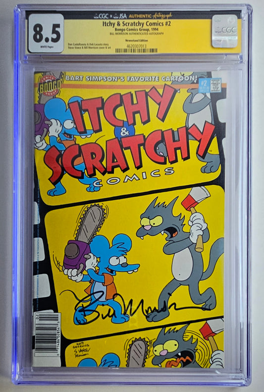 CGC SS 8.5 Itchy & Scratchy Comics #1 - Morrison