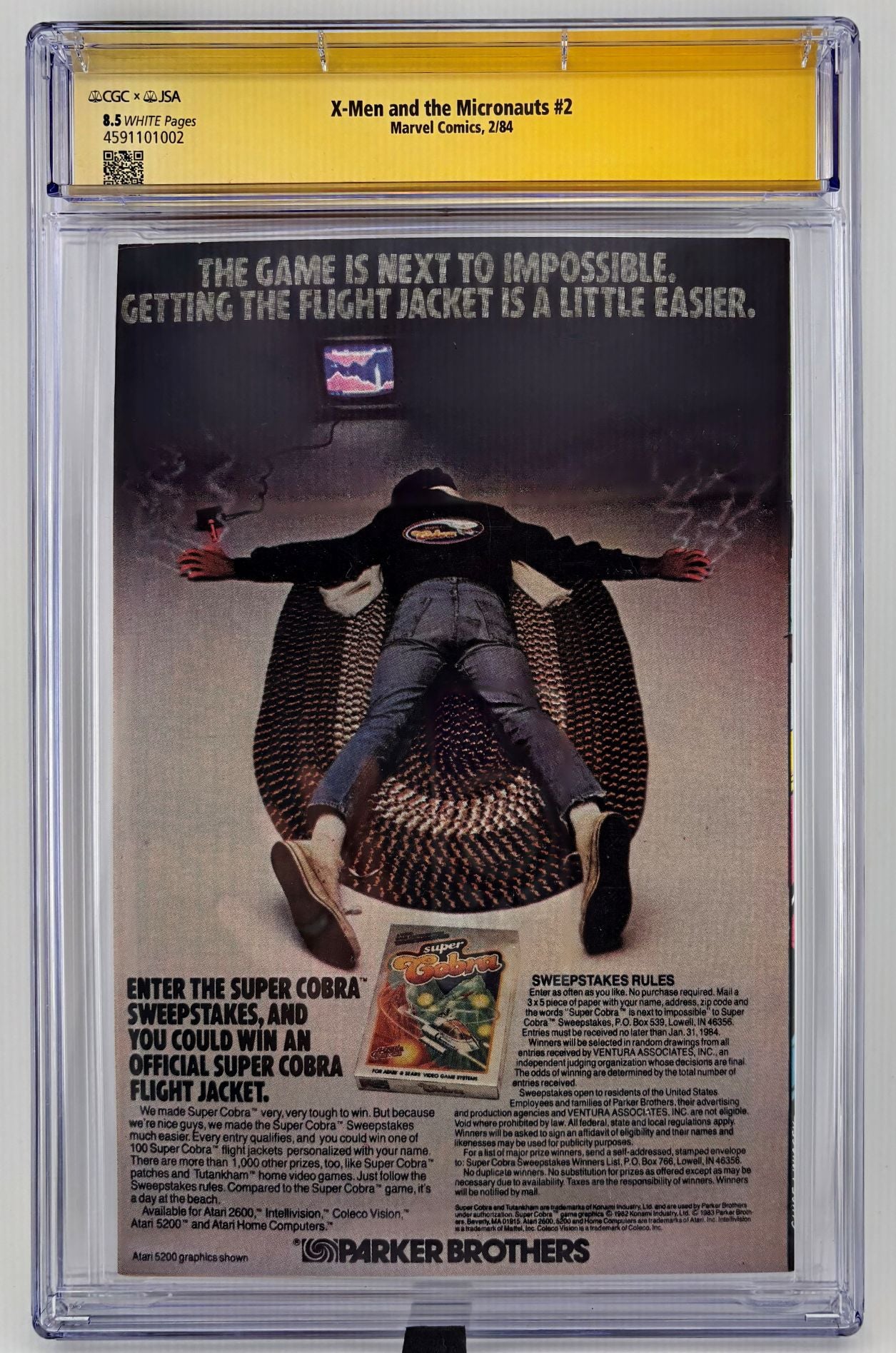 CGC JSA AA 8.5 X-Men and the Micronauts #2