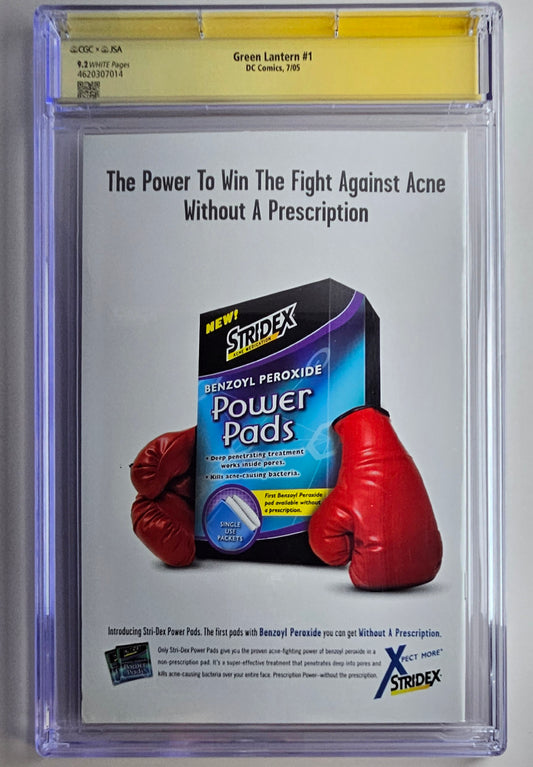 CGC SS 9.2 Green Lantern #1 2005 - Sciver