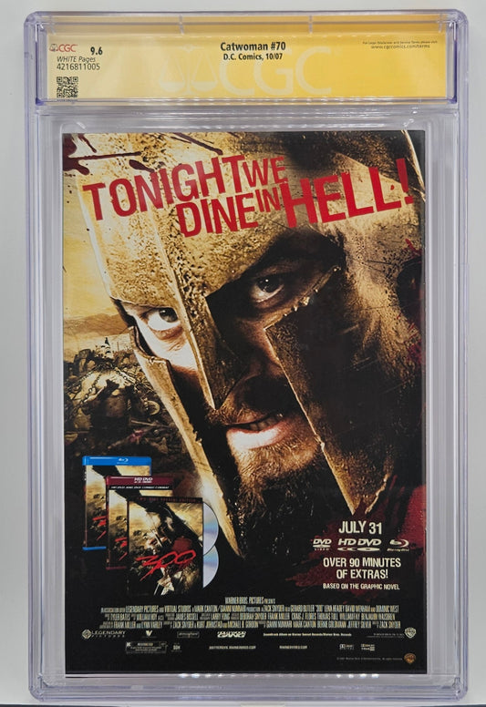 CGC SS 9.6 Catwoman #70 Hughes