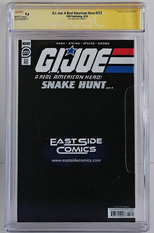 CGC SS 9.6 G.I. Joe: Real American Hero #273 Mayhew
