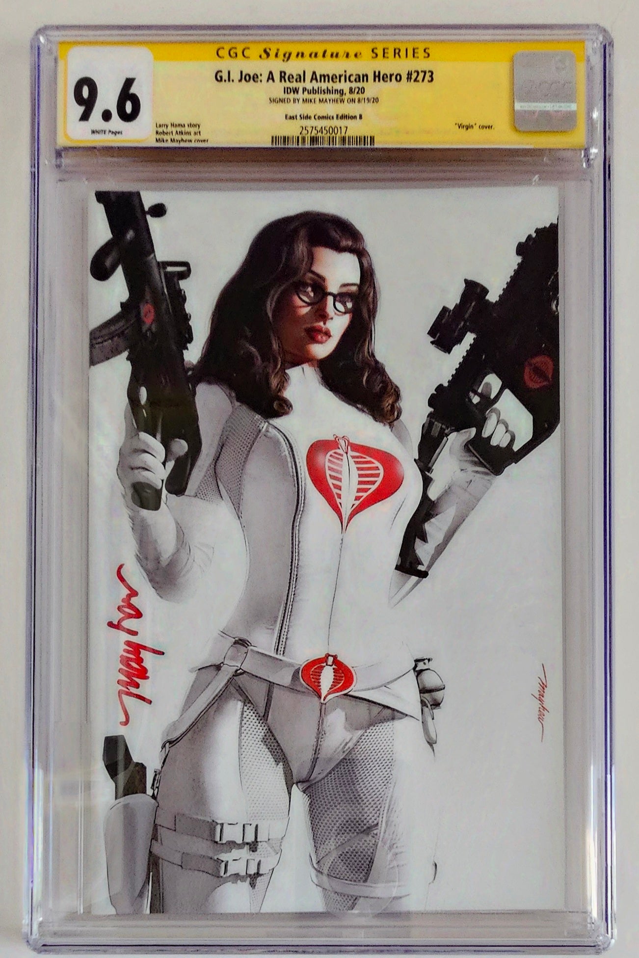 CGC SS 9.6 G.I. Joe: Real American Hero #273 Mayhew