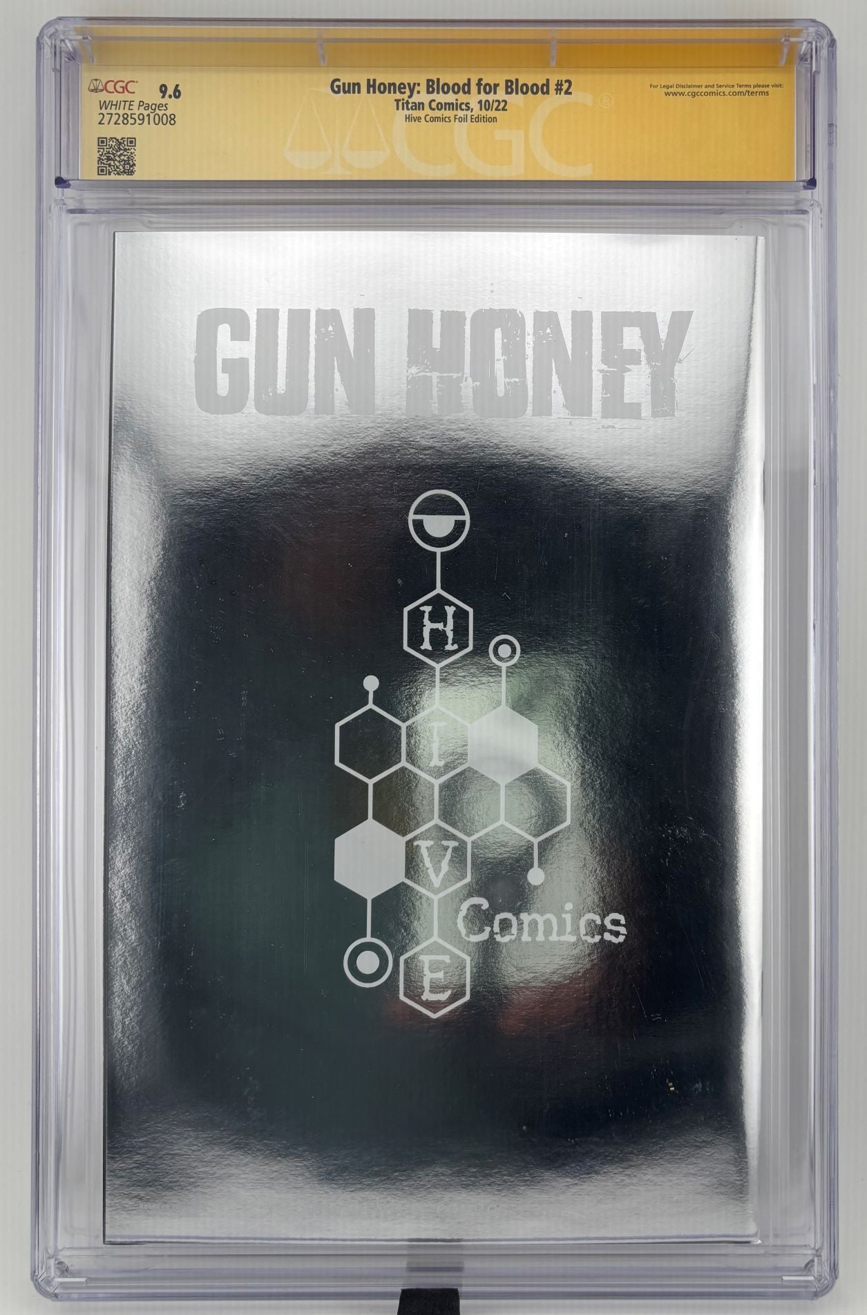 CGC SS 9.6 Gun Honey: Blood for Blood #2