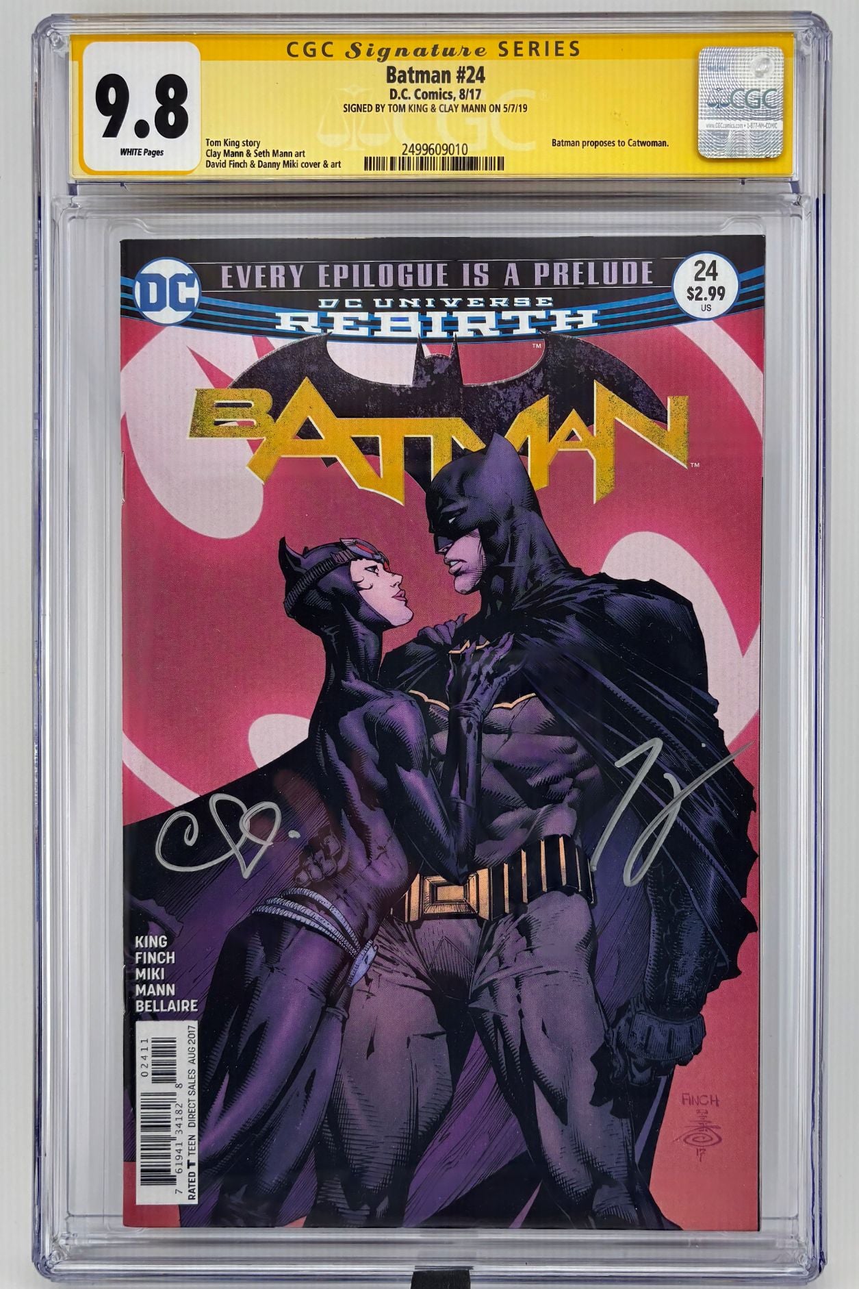 CGC SS 9.8 Batman #24