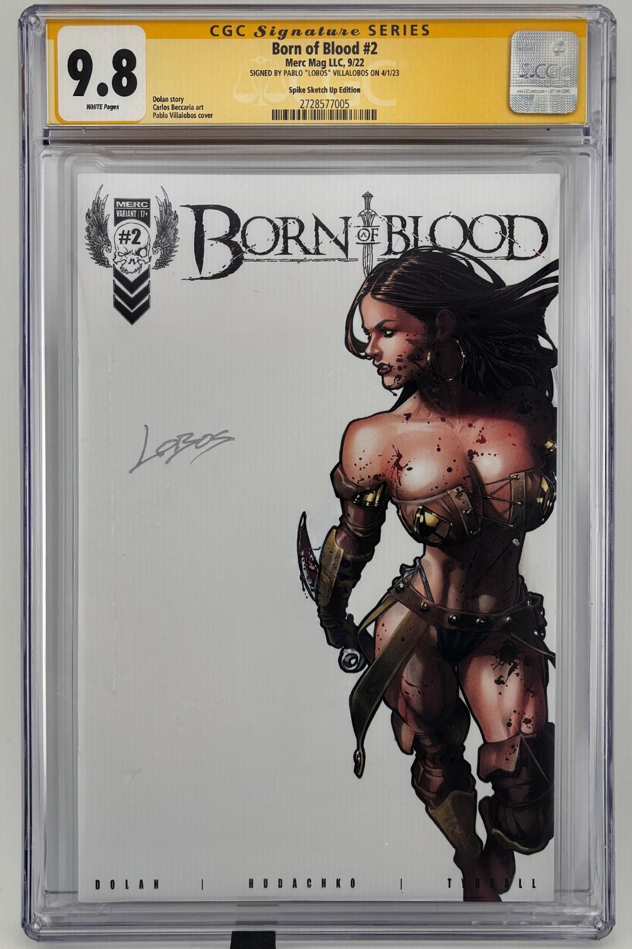 CGC SS 9.8 Born of Blood #2