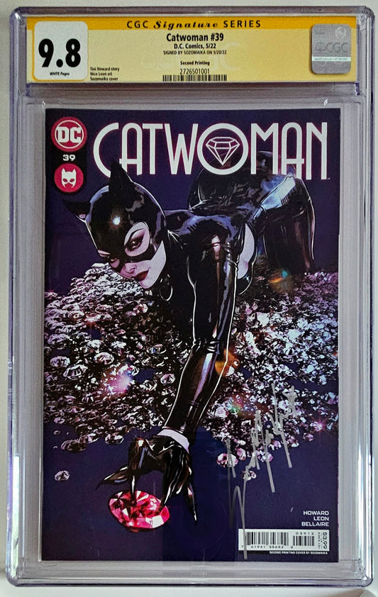 CGC SS 9.8 Catwoman #39 (2nd Print)