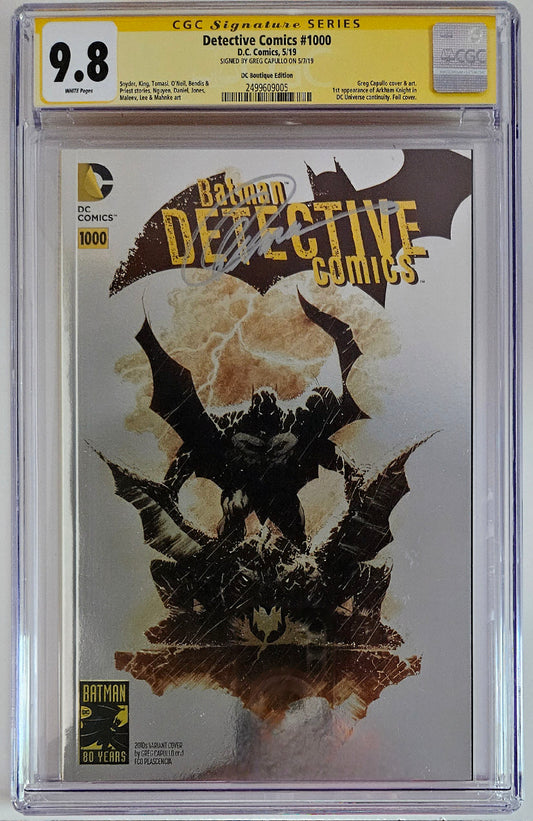 CGC SS 9.8 Detective Comics #1000 Capullo
