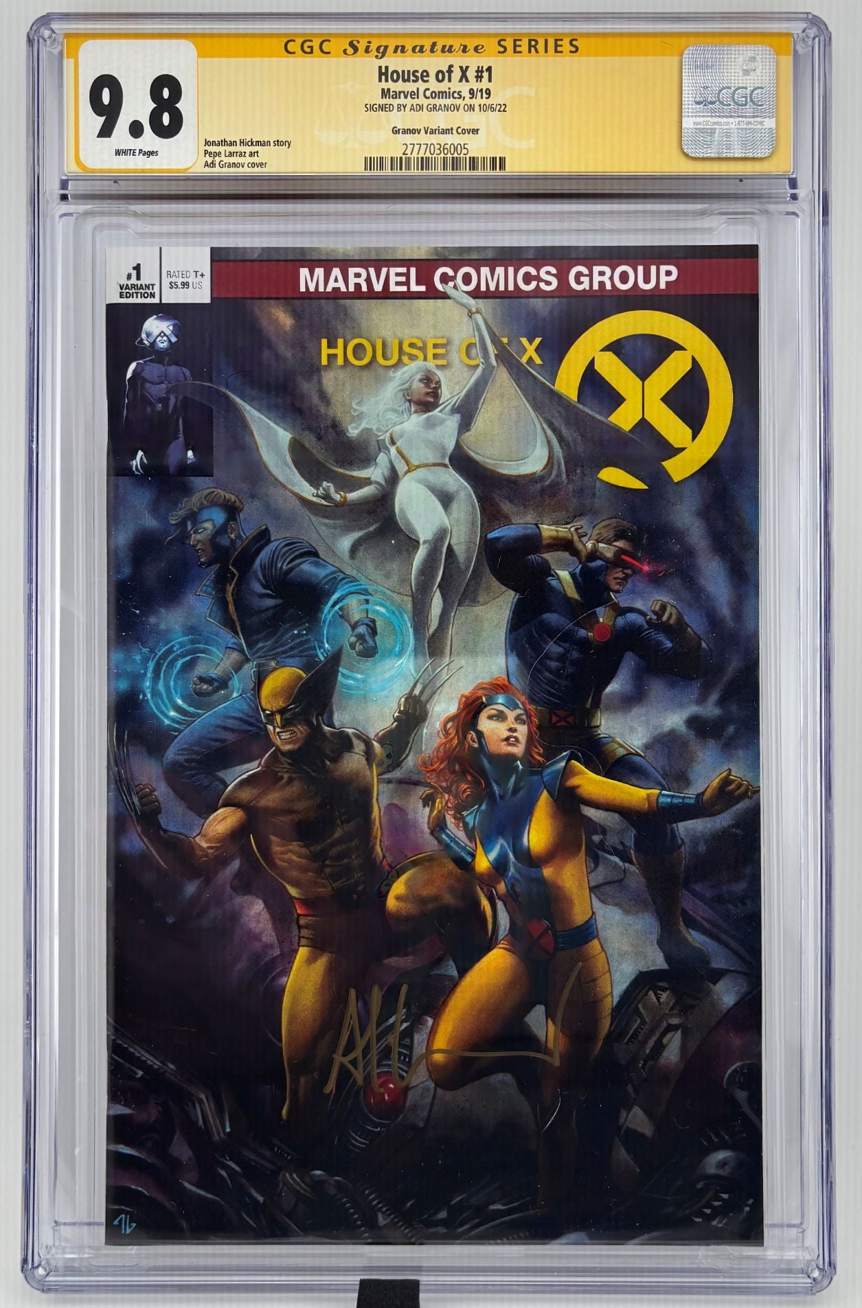 CGC SS 9.8 House of X #1