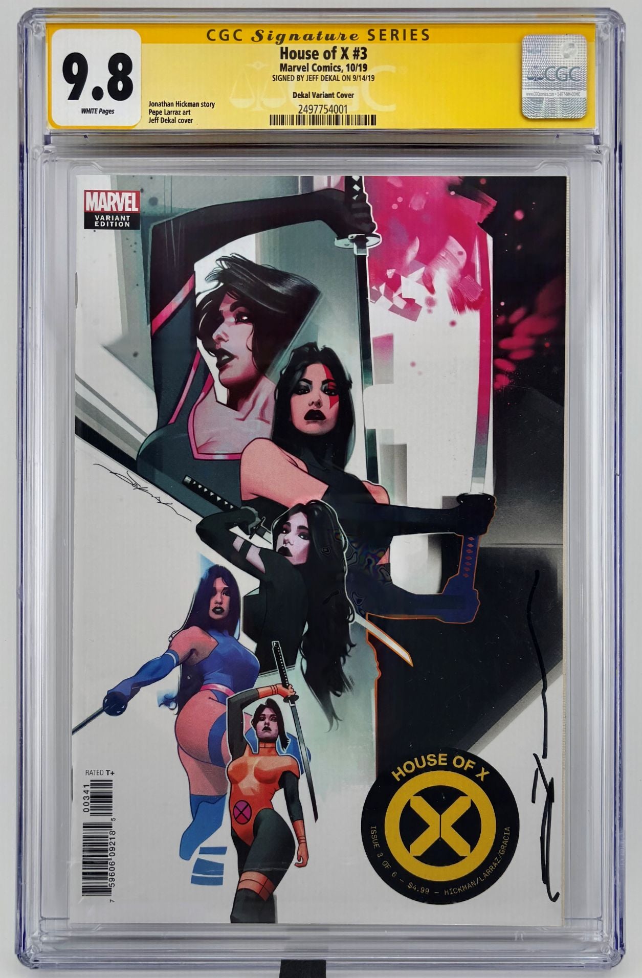CGC SS 9.8 House of X #3