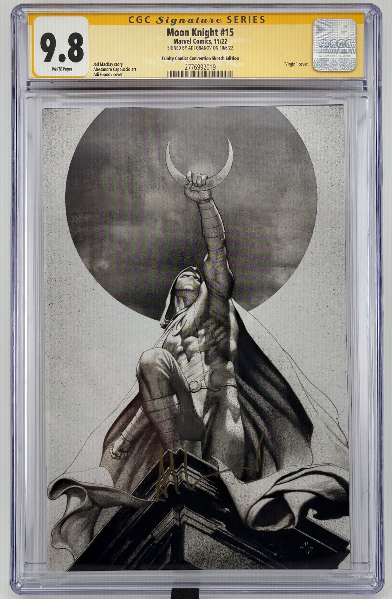 CGC SS 9.8 Moon Knight #15