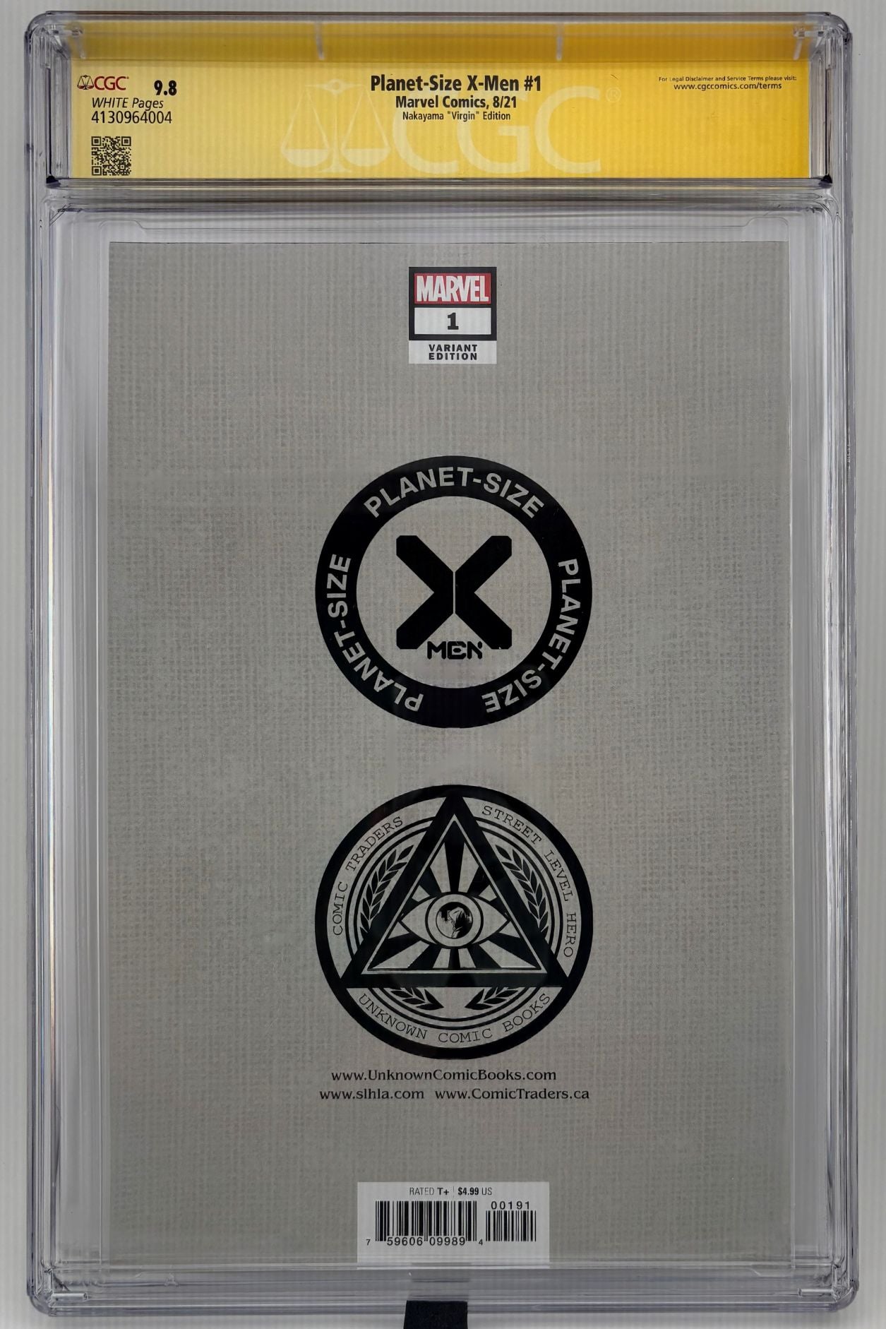 CGC SS 9.8 Planet-Size X-Men #1