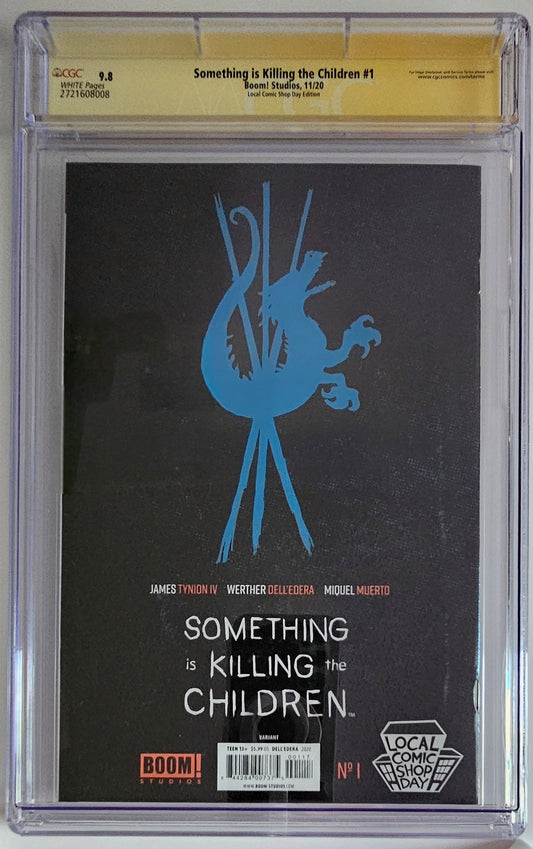 CGC SS 9.8 SIKTC Something is Kiiling the Children #1 (Double Signature!)