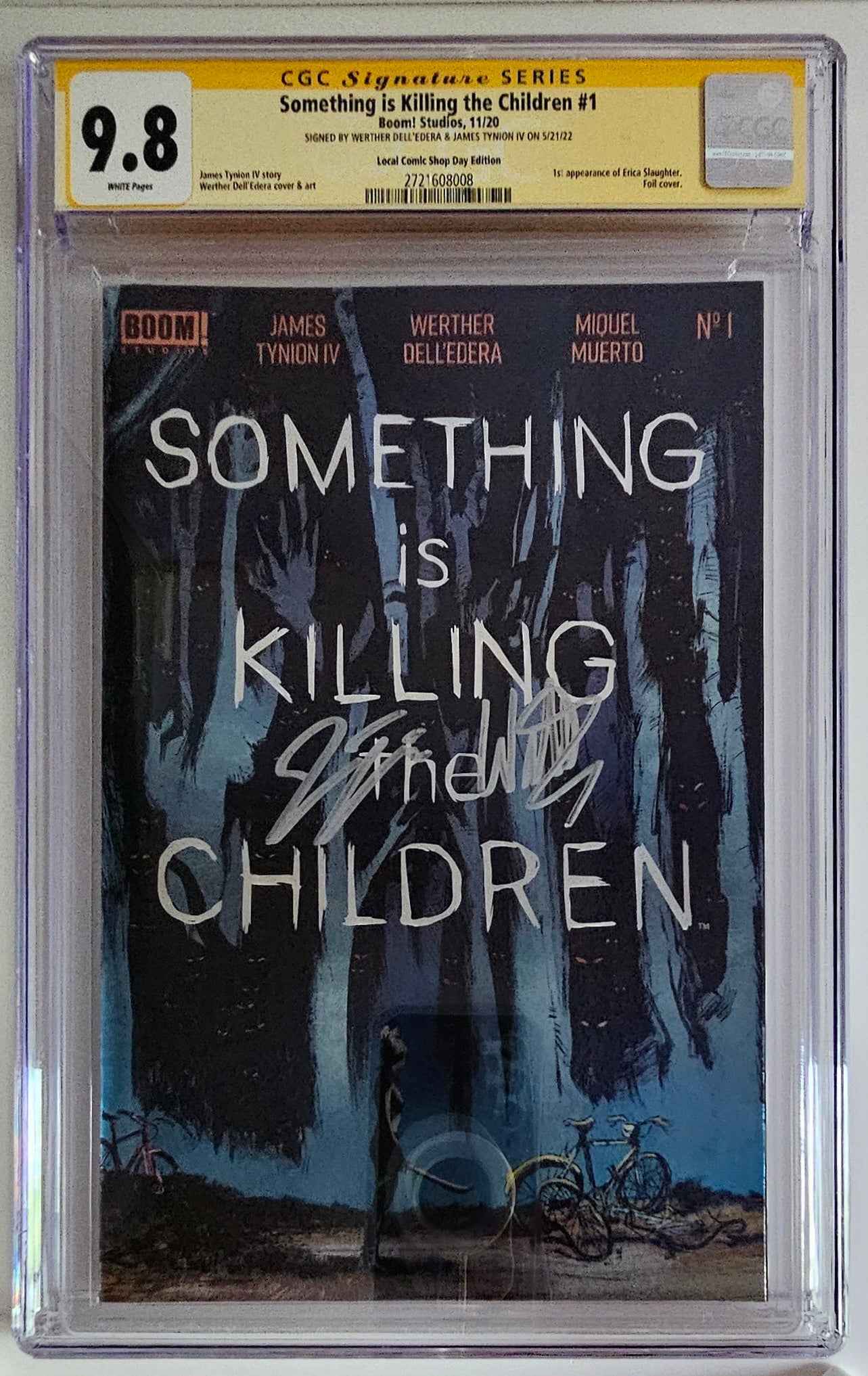 CGC SS 9.8 SIKTC Something is Kiiling the Children #1 (Double Signature!)