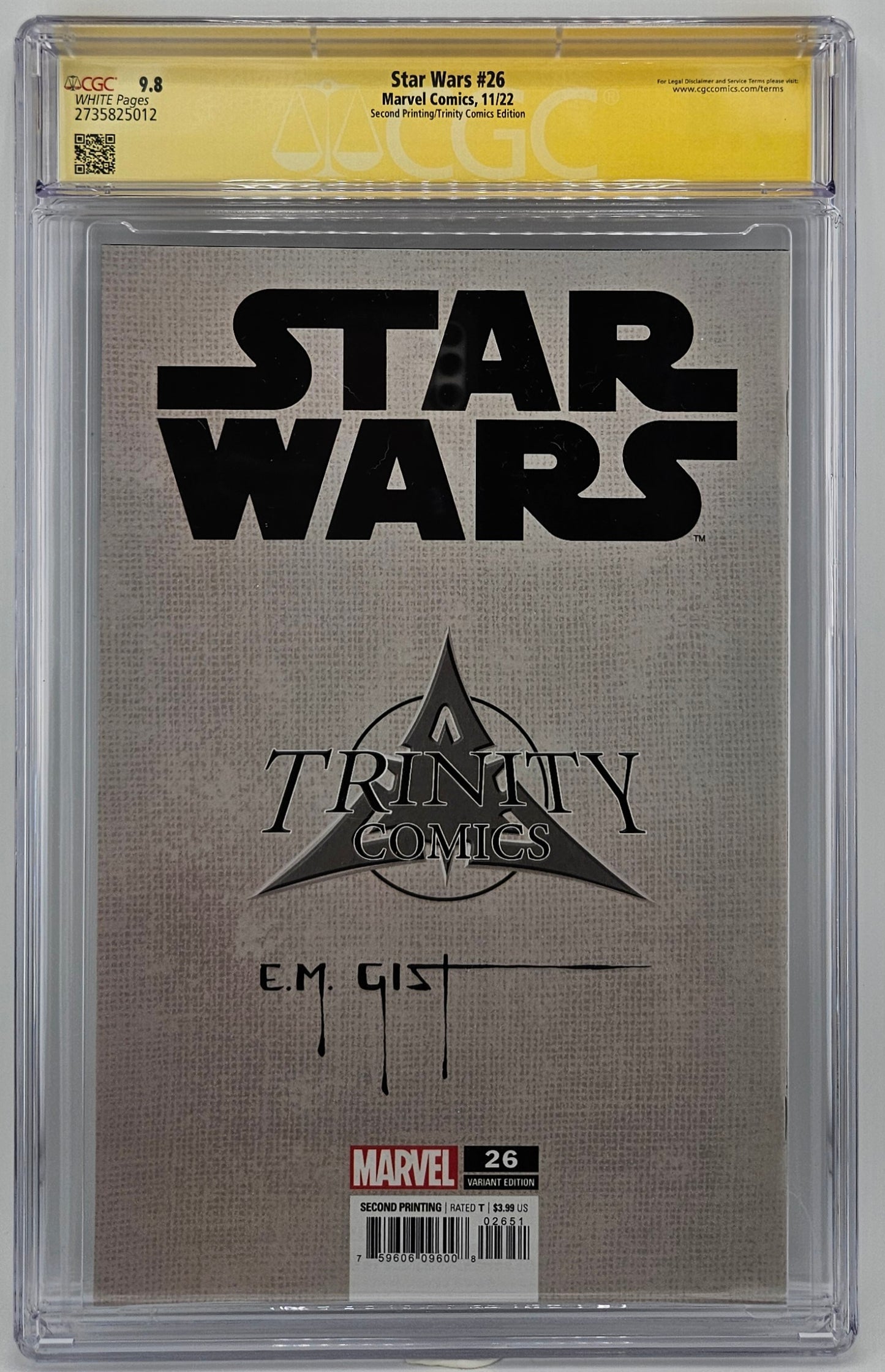 CGC SS 9.8 Star Wars #26 - Gist