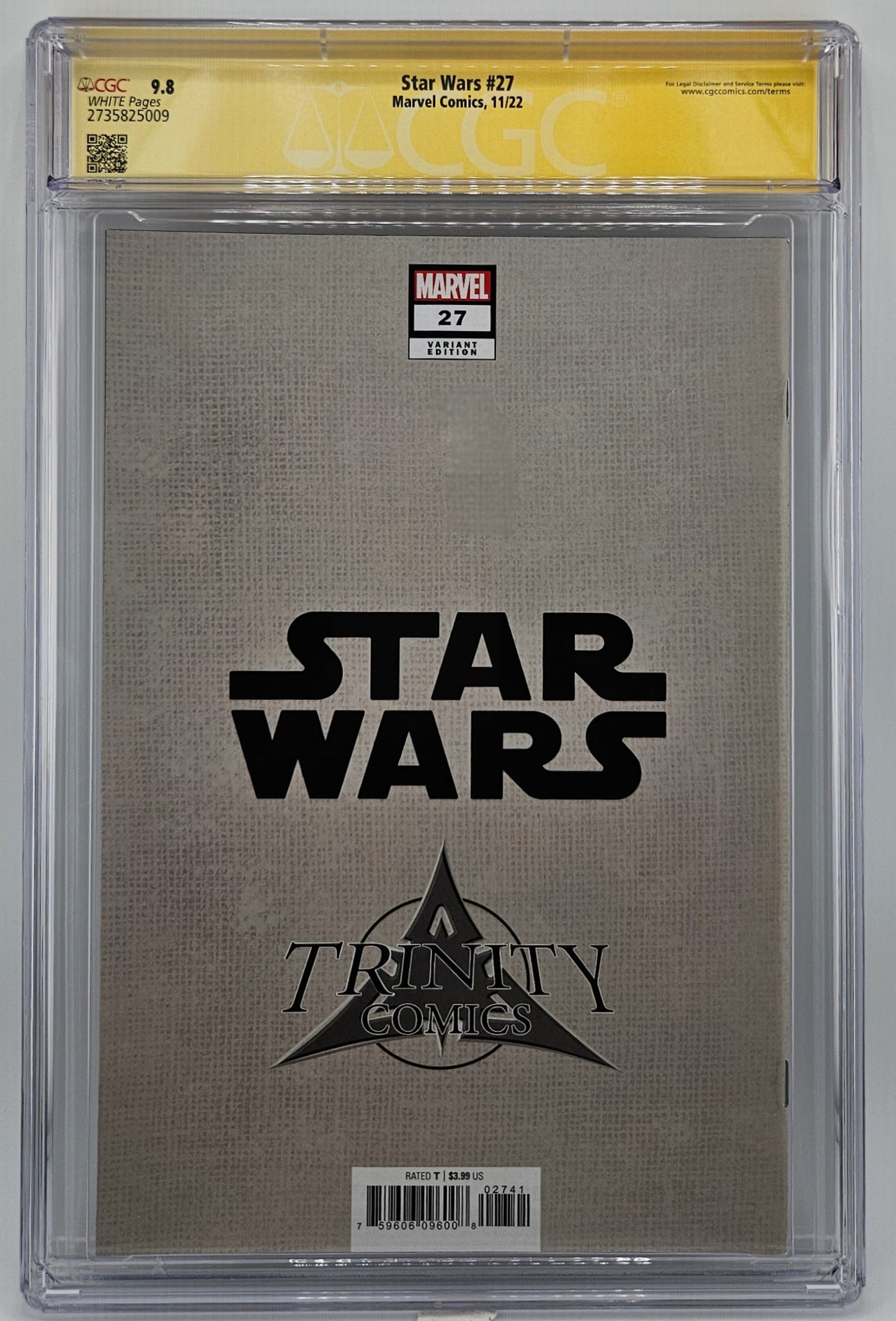 CGC SS 9.8 Star Wars #27 - Gist