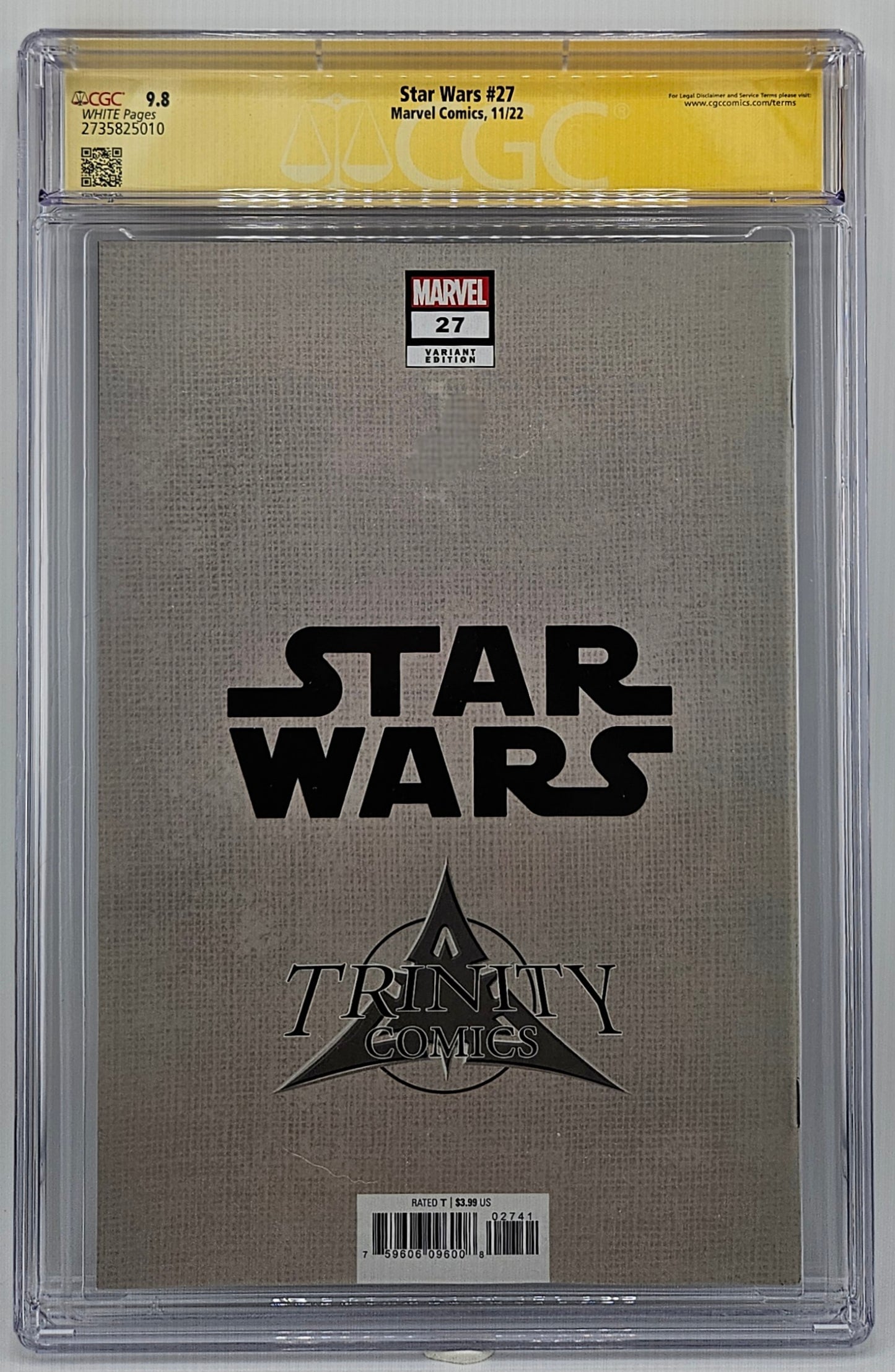 CGC SS 9.8 Star Wars #27 - Gist