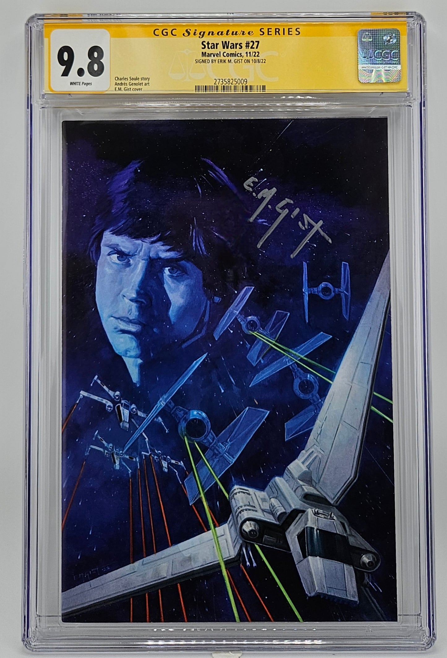 CGC SS 9.8 Star Wars #27 - Gist