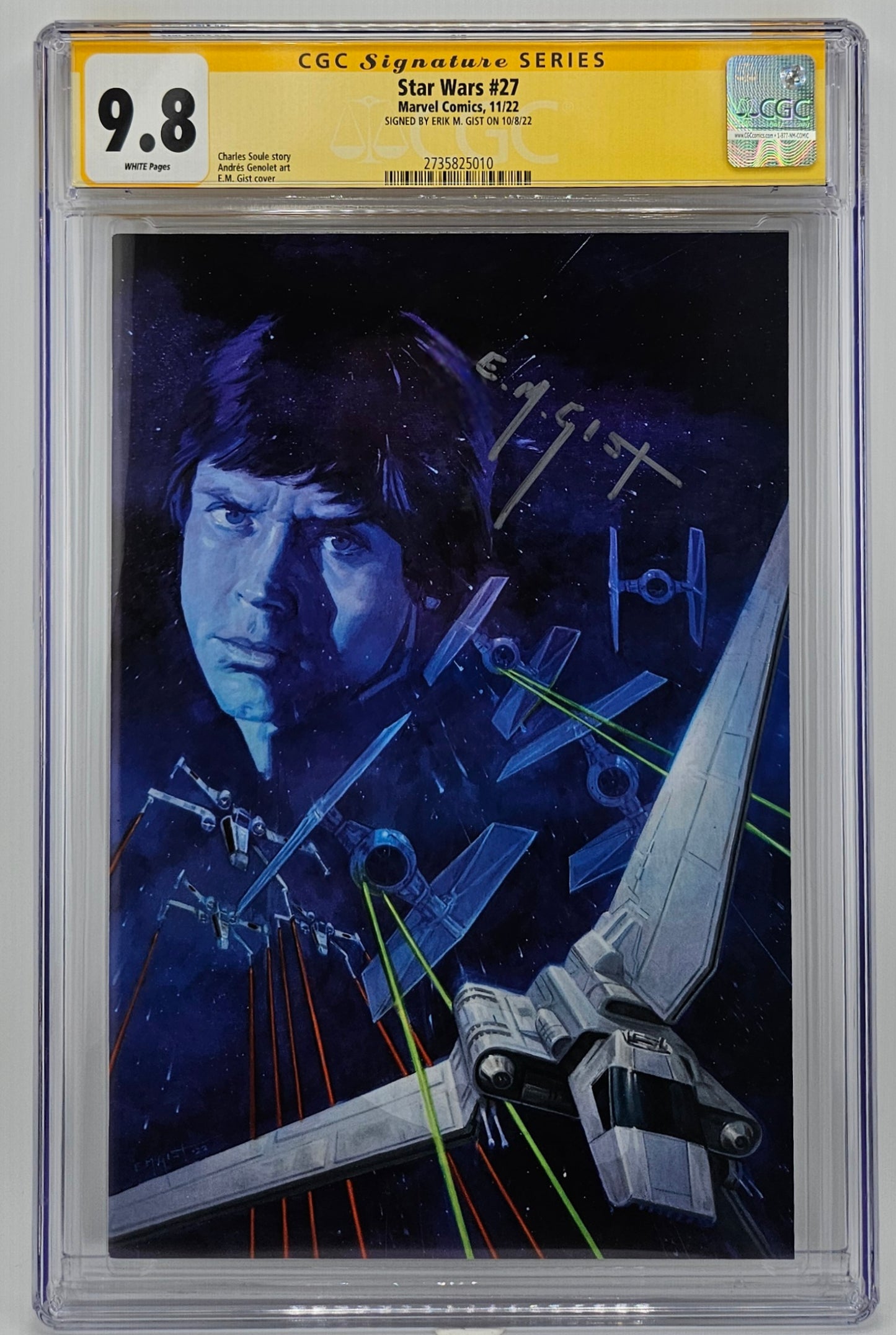 CGC SS 9.8 Star Wars #27 - Gist