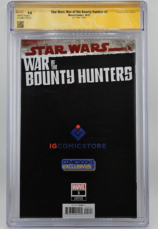 CGC SS 9.8 Star Wars: War of the Bounty Hunters #3 - Gist