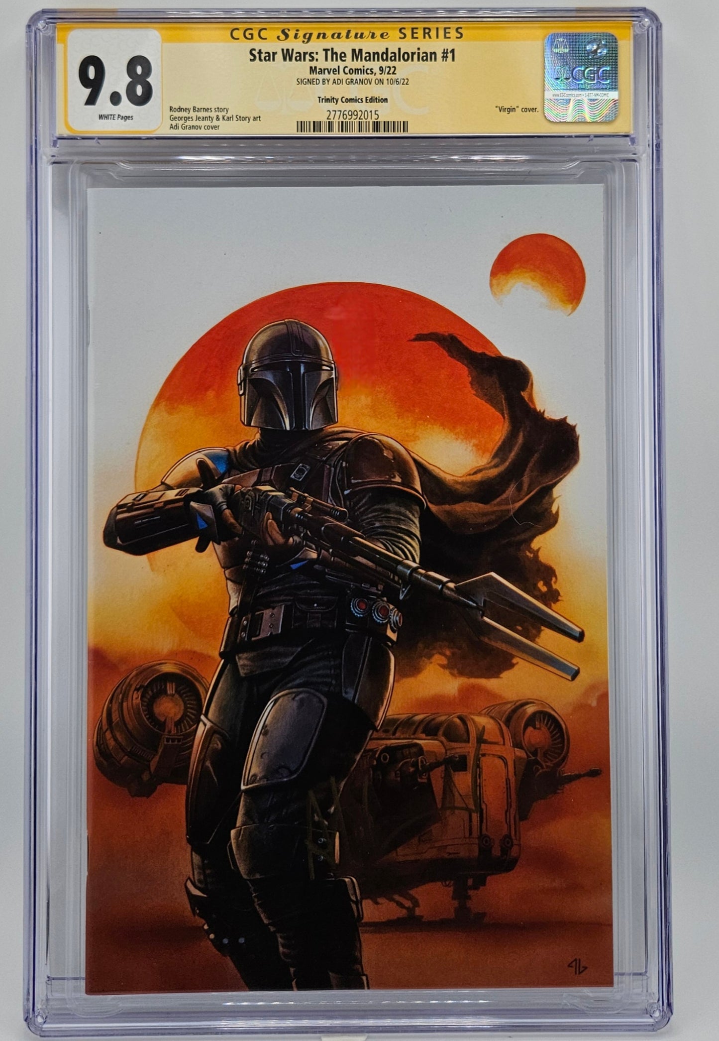 CGC SS 9.8 Star Wars: The Mandalorian #1 - Granov