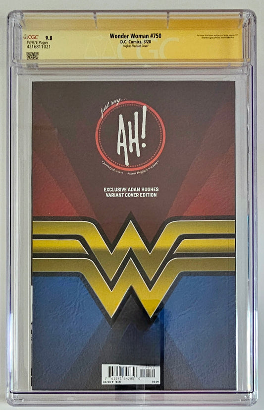 CGC SS 9.8 Wonder Woman #750 Hughes