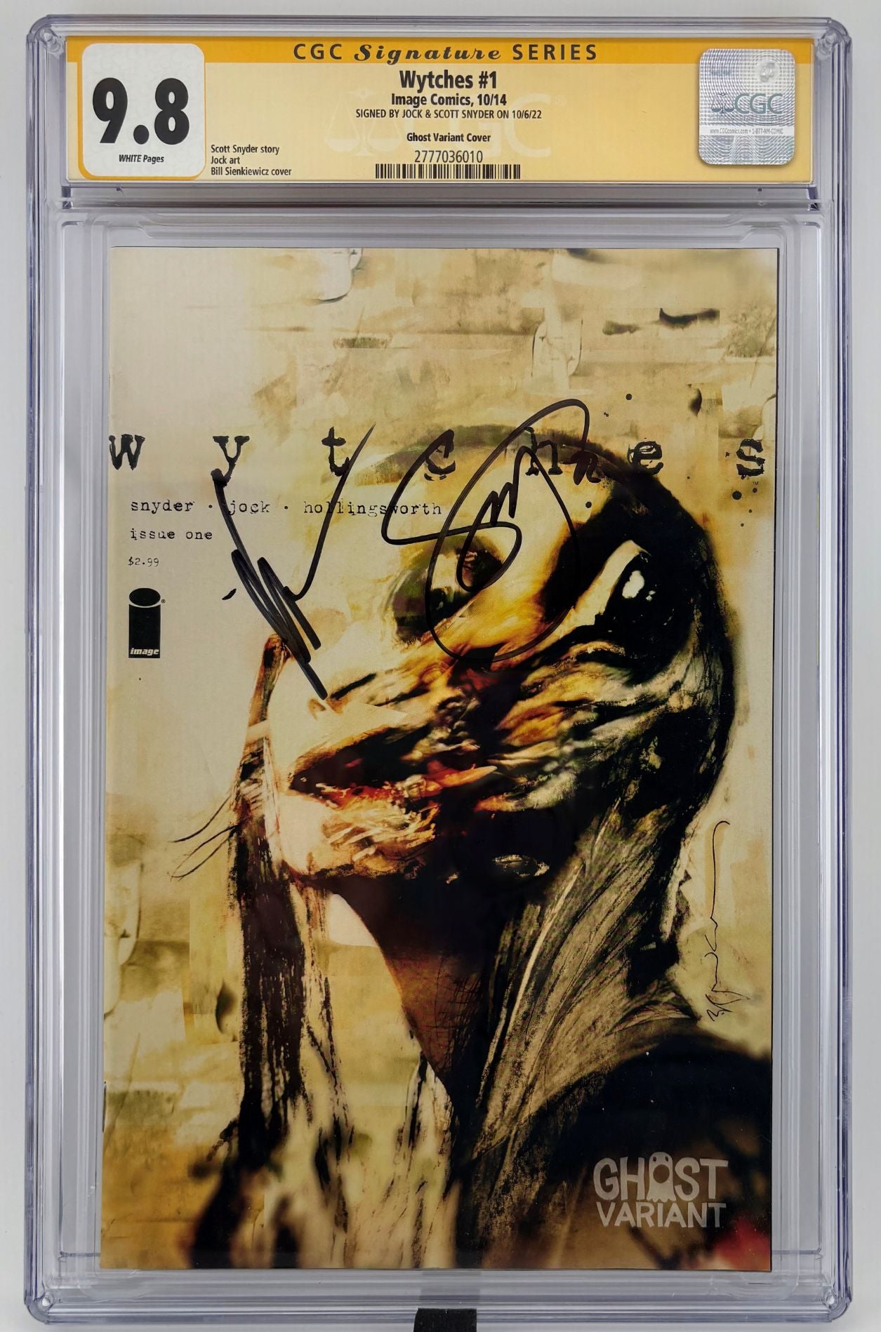 CGC SS 9.8 Wytches #1 - Jock/Snyder