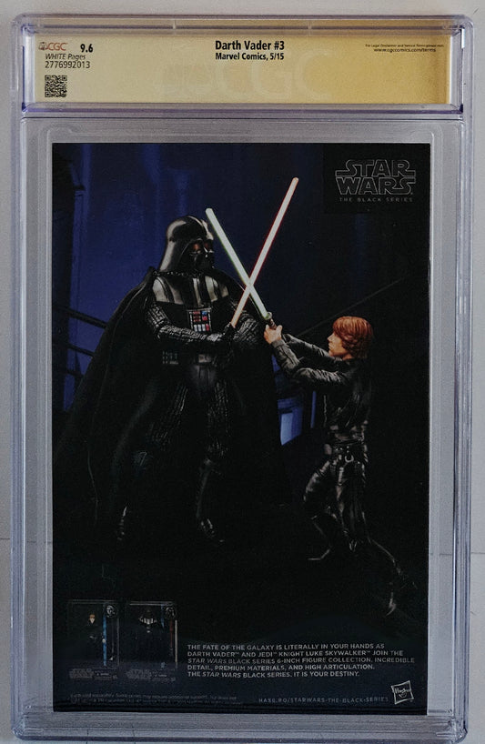 CGC SS 9.6 Darth Vader #3 Granov