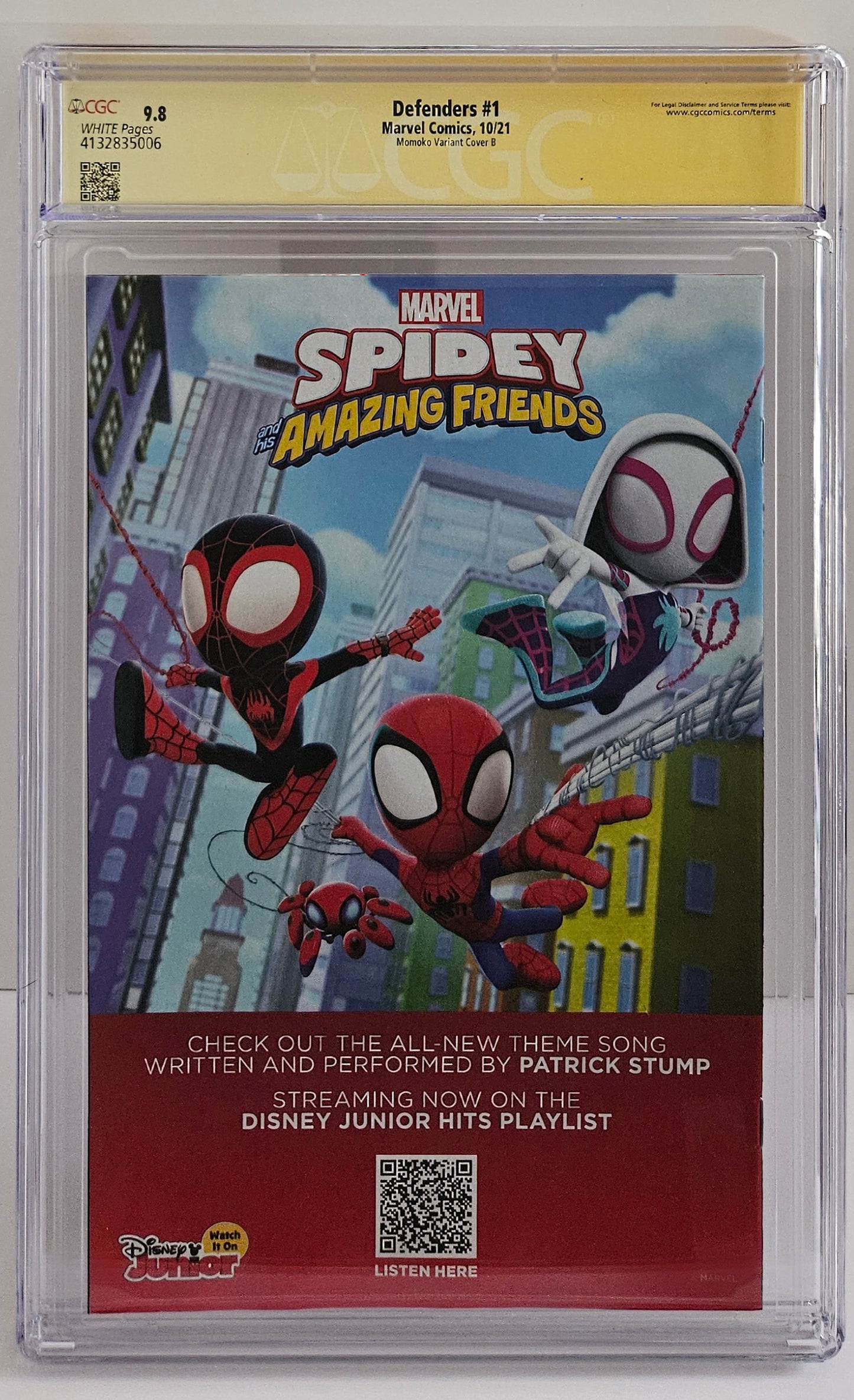 CGC SS 9.8 Defenders #1 - Peach Momoko