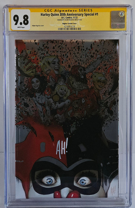 CGC SS 9.8 Harley Quinn 30th Anniversary Special #1 Hughes
