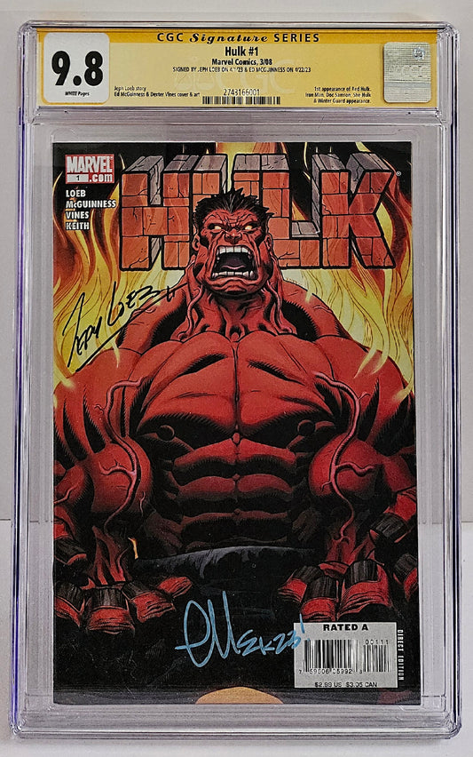 CGC SS 9.8 Hulk #1 - Loeb/McGuinness