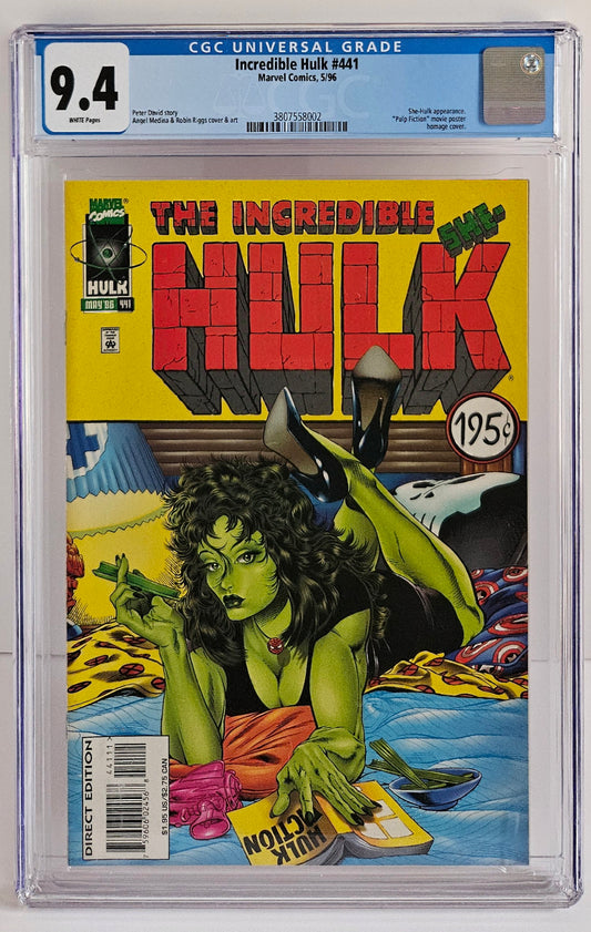CGC 9.4 Incredible Hulk #441
