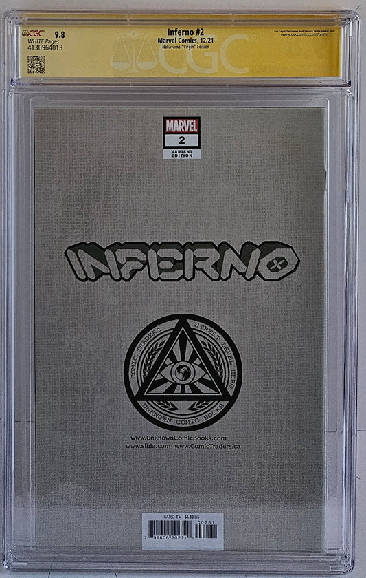 CGC SS 9.8 Inferno #2 Nakayama
