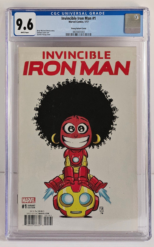 CGC 9.6 Invincible Iron Man #1 (Young variant)