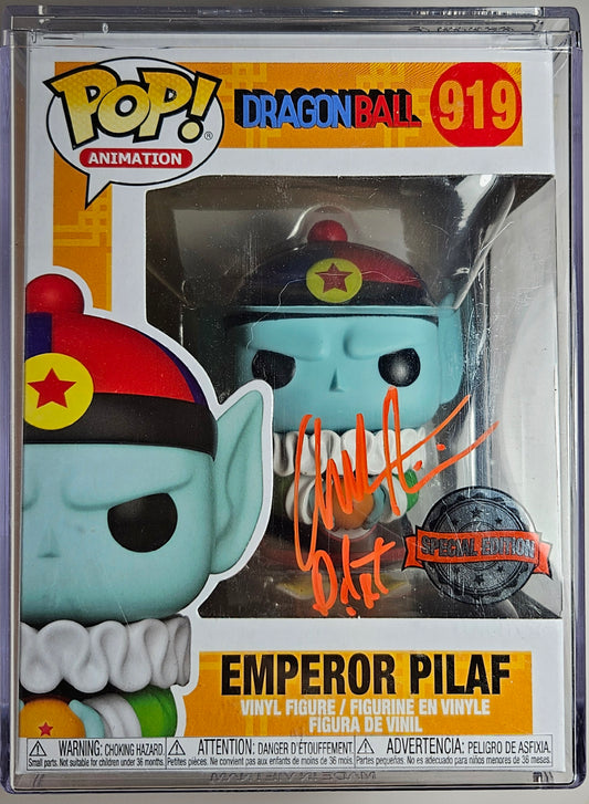 DragonBall - Emperor Pilaf  #919 JSA Auto - Funko Pop!