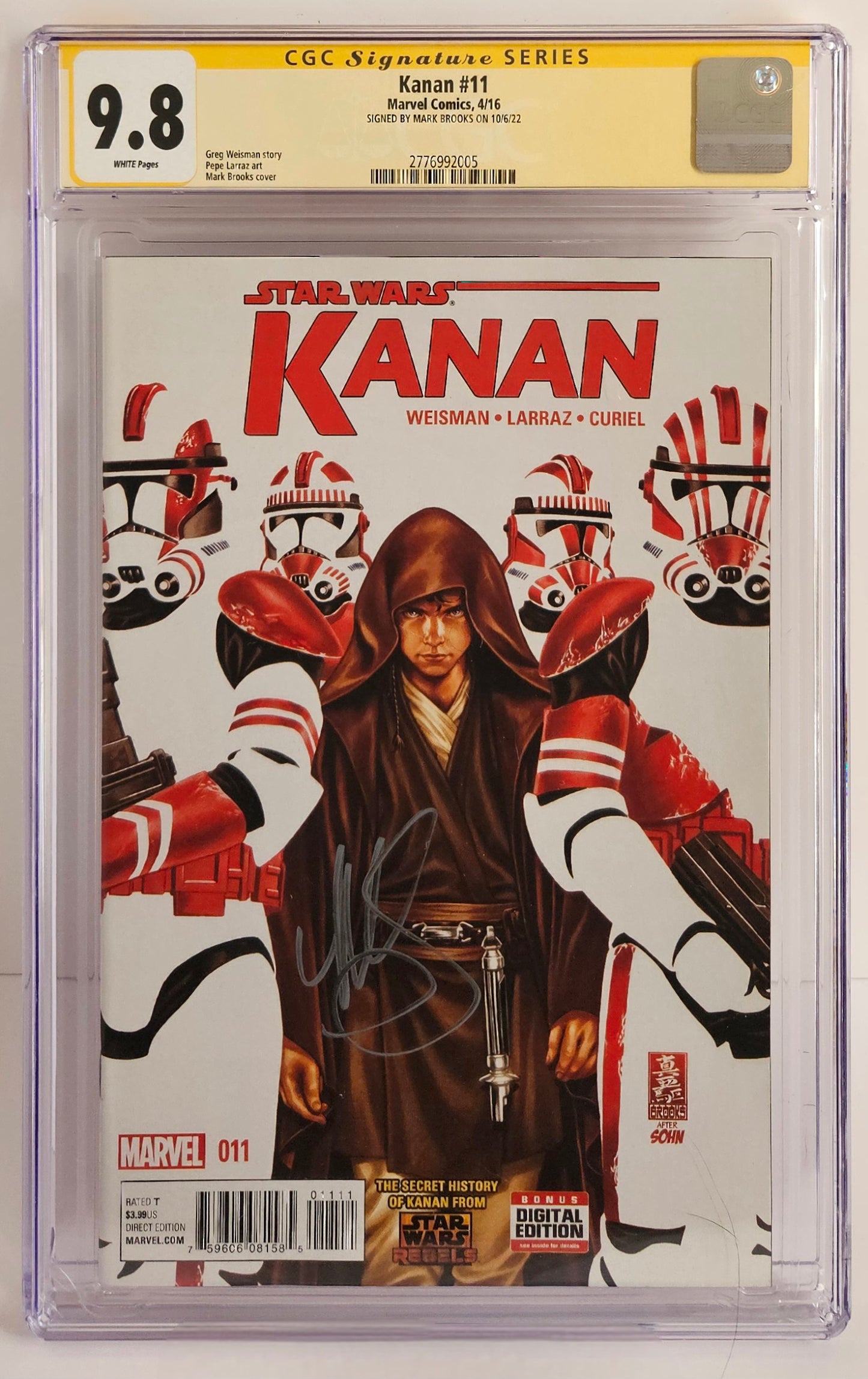 CGC SS 9.8 Kanan #11