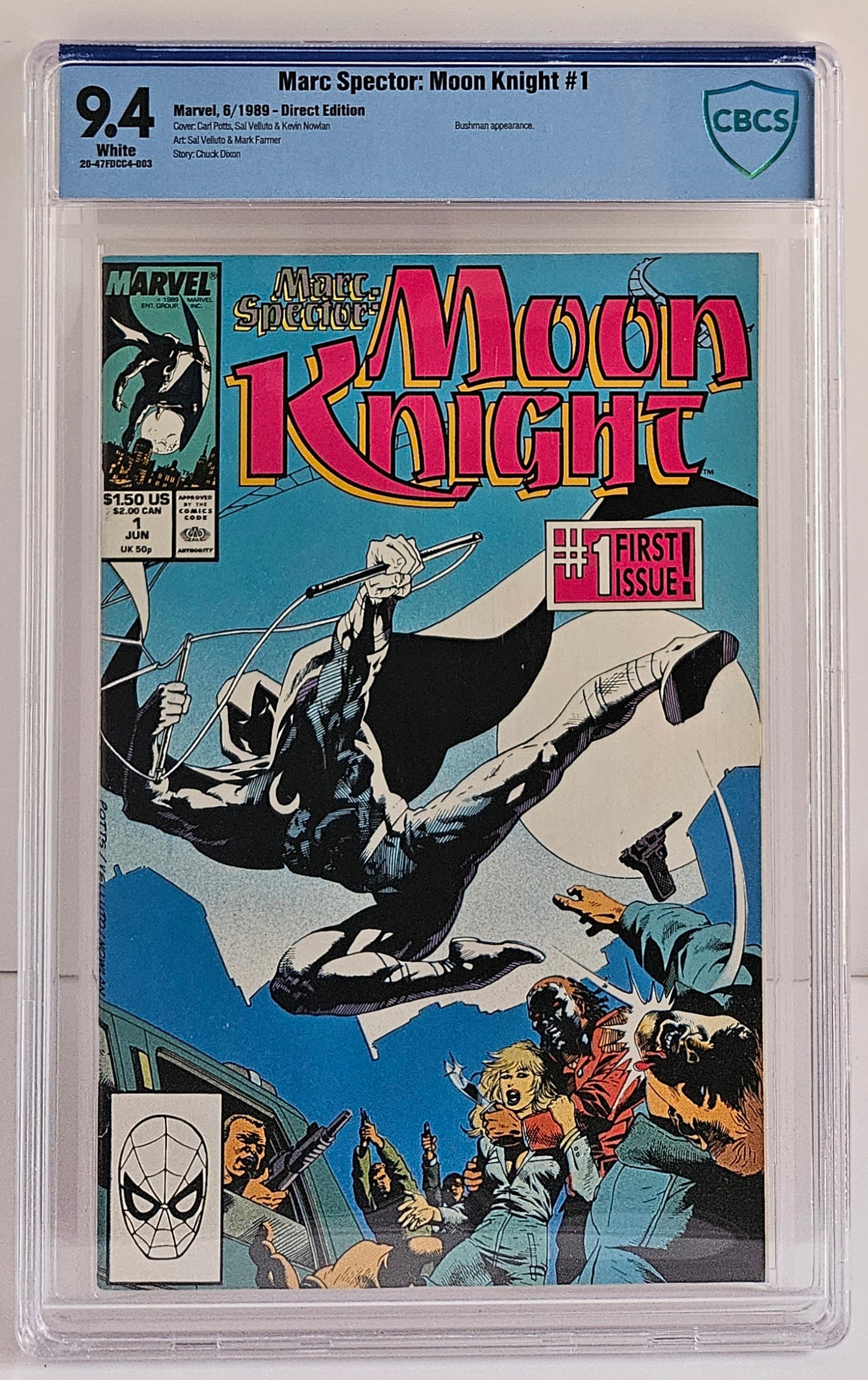 CBCS 9.4 Marc Spector: Moon Knight #1