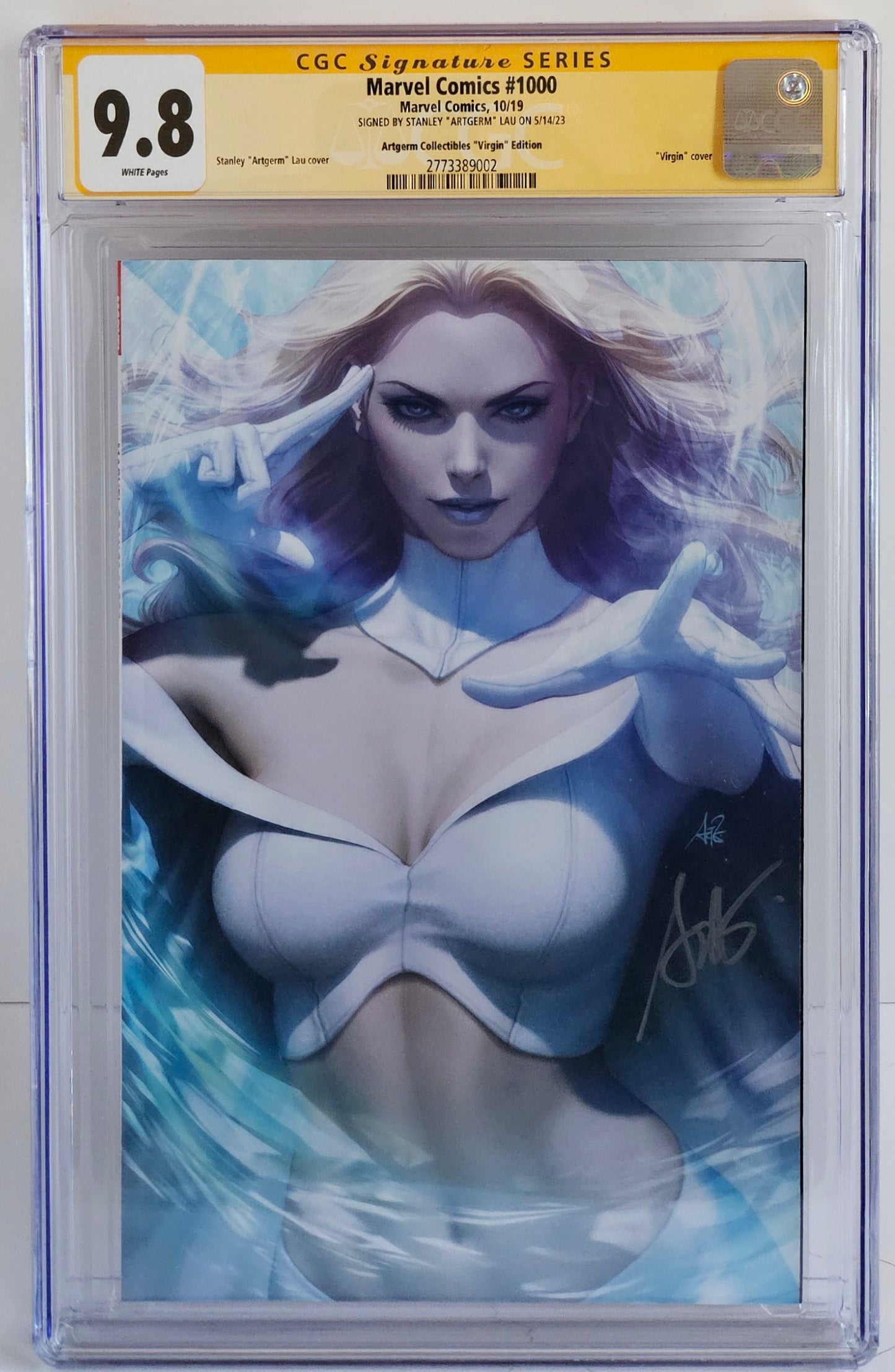 CGC SS 9.8 Marvel Comics #1000 ArtGerm