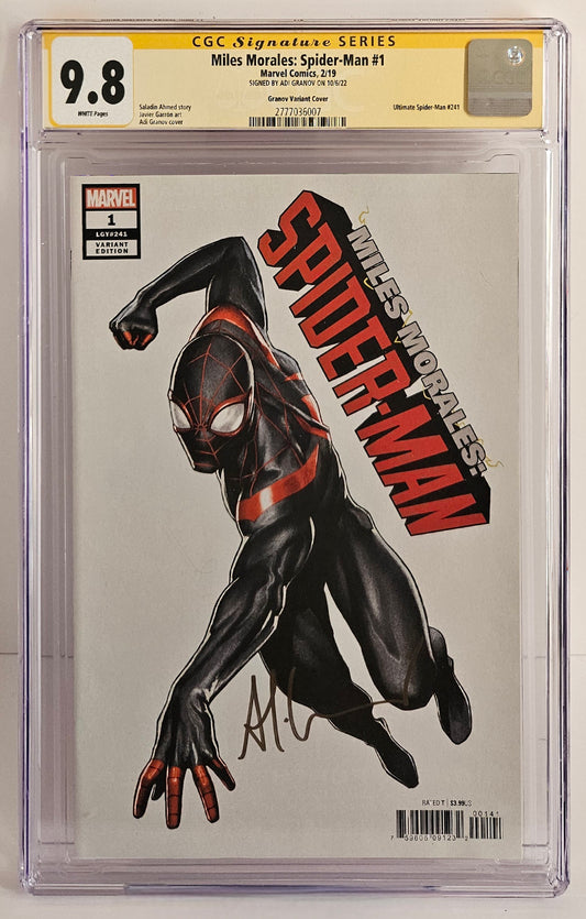 CGC SS 9.8 Miles Morales: Spider-Man #1 Granov