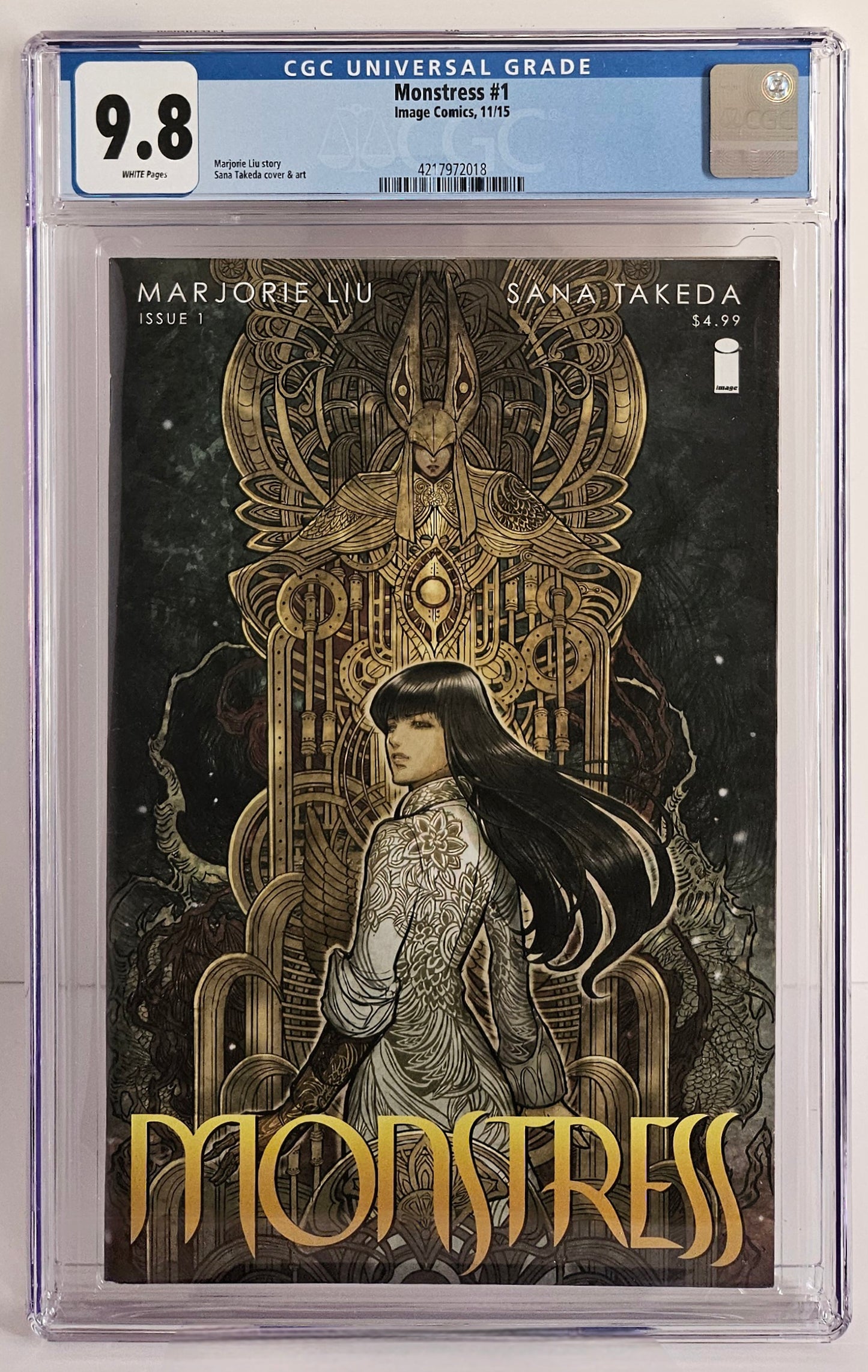 CGC 9.8 Monstress #1