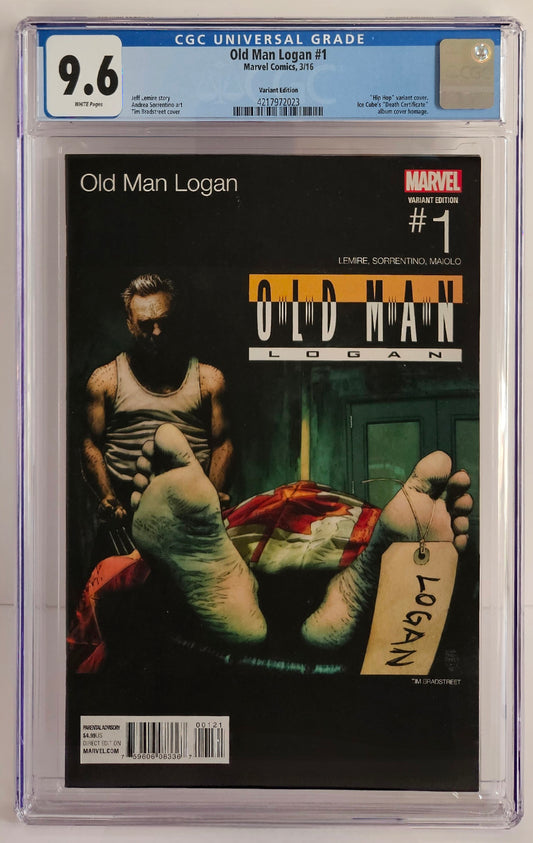CGC 9.6 Old Man Logan #1