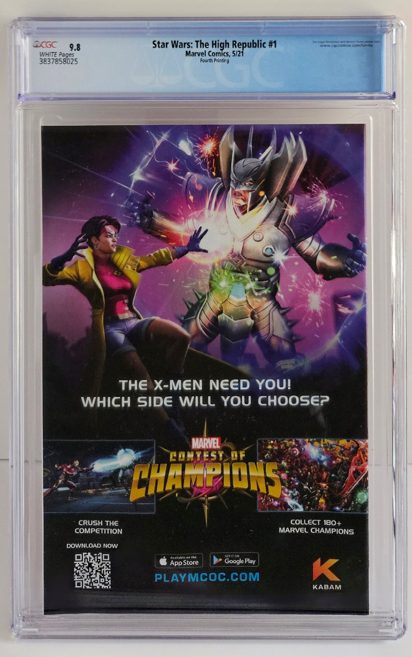 CGC 9.8 Star Wars: High Republic #1 (4th Print)